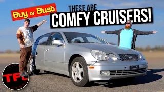 Super Cheap & SO Comfy: The Best Luxury Cars on a Budget | Buy or Bust Ep.16