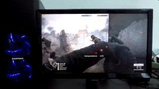 ZEVS PC10500U G4560 3.5GHz + GTX 1050Ti Battlefield 1 TEST