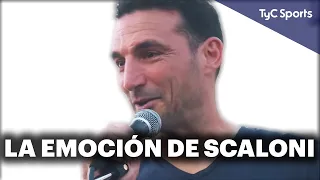 EL LLANTO DE SCALONI Y LA EMOCIÓN DE JULIÁN ÁLVAREZ 💗 LOS RECIBIMIENTOS DEL DT Y EL 9 EN SUS PUEBLOS