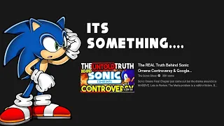 Sonic Show's Sonic Omens video isn't very good...