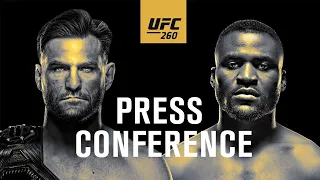 UFC 260: Press Conference