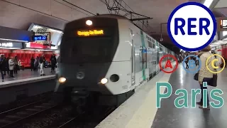 🇨🇵 RER A - RER B - RER C in Paris (2017)