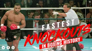 FASTEST KNOCKOUTS IN BOXING HISTORY