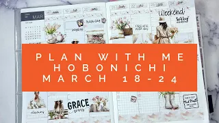 Plan With Me | Hobonichi Cousin | March 18 - 24