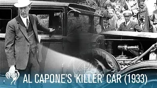 Al Capone's 'Killer' Car (1933) | British Pathé