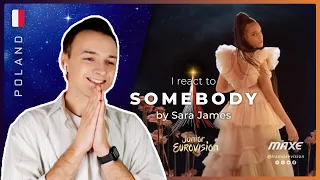 I react to POLAND "Somebody" by Sara James | Junior Eurovision 2021 | MAXE