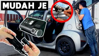 Pasang Dashcam Belakang Depan CARA KEMAS  | 70mai a800