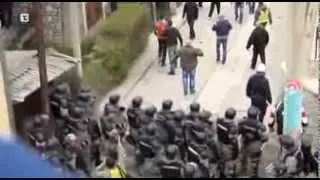 Sukob navijača Novog Pazara i Zvezde posle meča