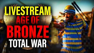 BRILLIANT BRONZE AGE TOTAL WAR MOD LIVE! - Total War Mod Livestreams