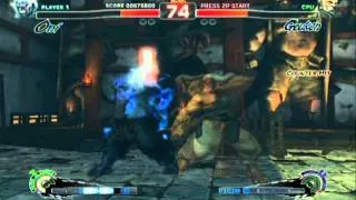 Super Street Fighter 4 Arcade Edition Oni Rival Match