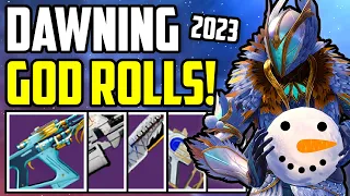 Dawning 2023 PVE Loot Guide - Best Weapons & Perks (Destiny 2)