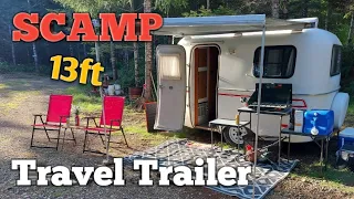 The Scamp 13ft Travel Trailer: A Tour