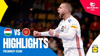 Palasics saves the day! | Hungary vs Montenegro | Highlights | Men's EHF EURO 2024