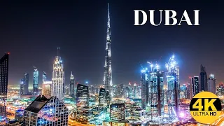 Flying Over Dubai 4K - Scenic Relaxation Film With Calming Music