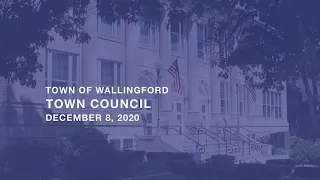 Town Council - Regular Meeting - December 8, 2020