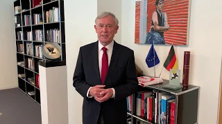 Gratulation Deutscher Nationalpreis 2020, Prof. Dr. Horst Köhler, Bundespräsident a. D