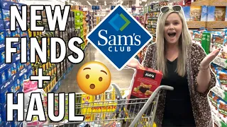 SAM'S CLUB GROCERY HAUL 2021 // WHAT'S NEW AT SAM'S CLUB // SAM'S CLUB GROCERY SHOPPING