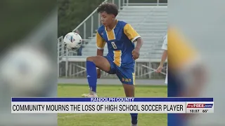 Randolph County community mourns loss of high school soccer player