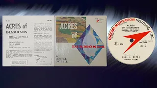 Acres of Diamonds by Russell Conwell - 1965 Motivational Speech