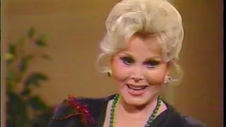 Zsa Zsa Gabor interview on Donahue--October 1989
