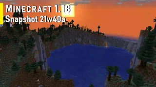 Minecraft 1.18 Snapshot 21w40a - Mob Spawning and Biome Generation Tweaks