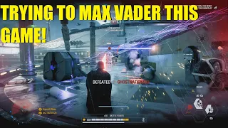 Can I get Vader to Max level this match!? Star Wars Battlefront 2