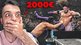 FUI A VER la WWE en un ASIENTO de 2.000€ (VLOG)