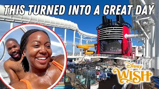 Staying onboard in Nassau was a great decision! | Disney Wish Day 3 Vlog