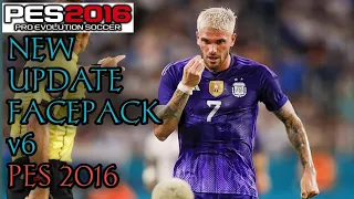 PES 2016 || FACEPACK v6 || PES 2016 SEASON 2022/2023