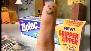1991 Ziploc "Gripper Zipper" TV Commercial