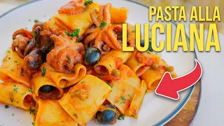 How to Cook OCTOPUS PASTA Like an Italian | Pasta alla Luciana