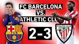 HIGHLIGHTS. Barcelona vs Athletic Bilbao. Spanish Super Cup Final 2 - 3. Best moment. All goals