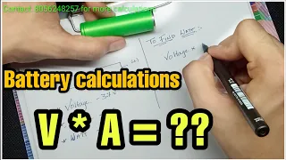 Battery pack calculations | ebike calculations