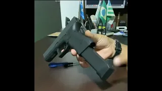 Seletor Rajada Glock 9mm (Kit Roni não transforma NADA).