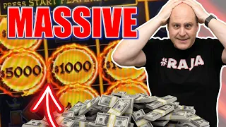 THIS IS INSANE! 😯 NONSTOP JACKPOT MARATHON ON HIGH LIMIT DRAGON LINK!