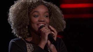 15 year-old  Shi'Ann Jones Performing 'Drown in My Own Tears' - The Voice 2017 Blind Audition