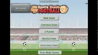 Sports heads FOOTBALL (flash games#1.)