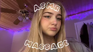 ASMR Facial + Scalp massage and pampering :3 (personal attention, mouth sounds)