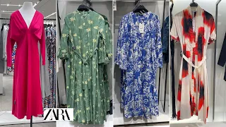 ZARA WOMEN’S DRESSES & JUMPSUITS NEW COLLECTION / MARCH 2024