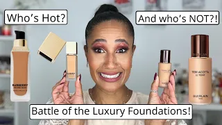 Burberry vs Guerlain Foundation Showdown! | 8HRS+ Wear Test | Shades 100 & 4N