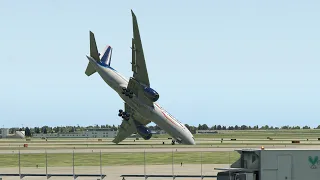 Pilot Make A Terrible Mistake A Day Before Retired | X-PLANE 11