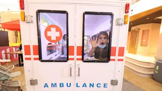 سوار طلعت بسيارة الاسعاف 🚑 كيدزانيا