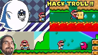EL MEJOR HACK TROLL DE SUPER MARIO WORLD !! - Super Mario World Hacks con Pepe el Mago