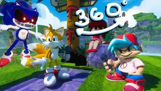 Vs Tails.EXE Sonic 360° Friday Night Funkin Chasing V2