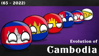 Evolution of Cambodia (65 - 2022)