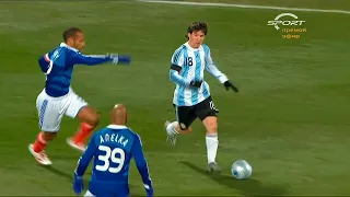 Messi Solo Goal vs France (Friendly) 2008-09 English Commentary HD 1080i