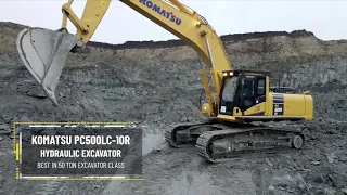 The New Komatsu PC500LC-10M0/10R Hydraulic Excavator