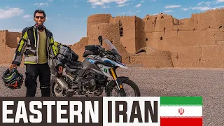 700km Ride through Historical Eastern Iran Ep. 47 | Motorcycle Tour Germany to Pakistan BMW G310GS