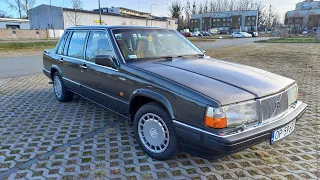 Volvo 760 GLE 2.8 V6 interior and exterior