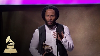 Ziggy Marley Wins for Best Reggae Album | Acceptance Speech | 59th GRAMMYs